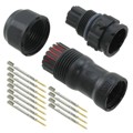CD-12BMMA-QL8SP0 - CONN RCPT MALE 12POS GOLD CRIMP