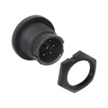 EN3P6MPX - CONN RCPT MALE 6POS GOLD SOLDER