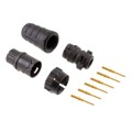EN3C6MCX - CONN PLUG MALE 6POS GOLD CRIMP