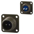97-3102A-12S-3P - CONN RCPT MALE 2P SILV SLDR CUP