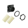 14280-20PG-300 - CONN RCPT MALE 20POS GOLD CRIMP