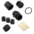 3380-4SG-3DC - CONN PLUG FMALE 4POS GOLD CRIMP