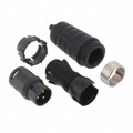 EN3C3M16LX - CONN PLUG MALE 3P GOLD SLDR CUP