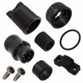 3282-6PG-528 - CONN PLUG MALE 6P GOLD SLDR CUP