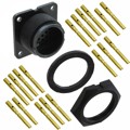 14280-18PG-300 - CONN RCPT MALE 18POS GOLD CRIMP