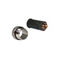 858-012-103RLU4 - CONN RCPT MALE 12P GOLD SLDR CUP