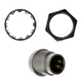 HR25A-7R-4S - CONN RCPT FMALE 4P GOLD SLDR CUP