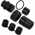 3282-9SG-3DC - CONN PLUG FMALE 9P GOLD SLDR CUP