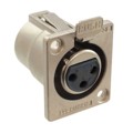 XLR331F77 - CONN RCPT FMALE XLR 3P SLDR CUP