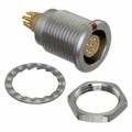 FLBC-08EGFS-GCP-001 - CONN RCPT FMALE 8P GOLD SLDR CUP