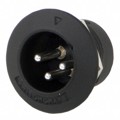 B3MB - CONN RCPT MALE XLR 3P SOLDER CUP