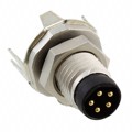 1424242 - CONN PLUG MALE 5POS GOLD SOLDER