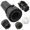PXP7010/02S/ST/0507 - CONN PLUG FMALE 2P NICKEL SCREW