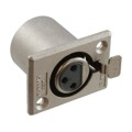 XLR331 - CONN RCPT FMALE XLR 3P SLDR CUP