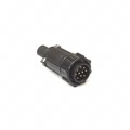 13382-10PG-326 - CONN PLUG MALE 10P GOLD SLDR CUP