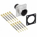RT0W01210PNH-K - CONN RCPT MALE 10POS GOLD CRIMP
