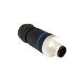 PXPPAM12FIM05ASTPG9 - CONN RCPT MALE 5POS GOLD SCREW