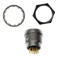 HR25A-9R-20SA - CONN RCPT FMALE 20POS GOLD SLDR