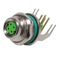 21420000019 - CONN RCPT FMALE 4POS GOLD SOLDER