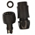 UTS6JC124PSCR - CONN PLUG MALE 4POS GOLD SCREW