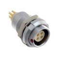 820B004-203R001 - CONN RCPT FMALE 4P GOLD SLDR CUP