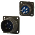 97-3102A-18-11P - CONN RCPT MALE 5P SILV SLDR CUP