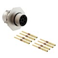 RT07128PNH-K - CONN RCPT MALE 8POS GOLD CRIMP