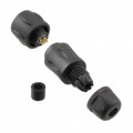 UTS6JC8E2P - CONN PLUG MALE 2P GOLD SLDR CUP