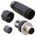 M12A-05BMME-SL8001 - CONN PLUG MALE 5POS CLAMP