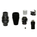 HR25A-7P-8S - CONN PLUG FMALE 8P GOLD SLDR CUP