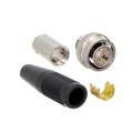 KMC9BPD-4P(31) - CONN PLUG MALE 4P GOLD SLDR CUP