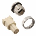21033812430 - CONN PLUG FMALE 4POS GOLD SOLDER
