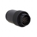 JR21WP-16P(31) - CONN PLUG MALE 16P SOLDER CUP
