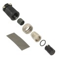 SF6382-2SG-520 - CONN PLUG FMALE 2P GOLD SLDR CUP