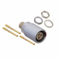 ECG.0B.303.CYM - CONN RCPT FMALE 3POS GOLD CRIMP