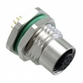 PXMBNI12RPF12APCM16 - CONN PLUG FMALE 12POS GOLD SLDR