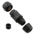 UTS6JC12E8S - CONN PLUG FMALE 8P GOLD SLDR CUP
