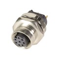 21033212831 - CONN PLUG FMALE 8POS GOLD SOLDER
