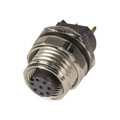 21033212830 - CONN PLUG FMALE 8POS GOLD SOLDER