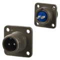 97-3102A-10SL-4P - CONN RCPT MALE 2P SILV SLDR CUP