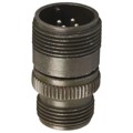 97-3101A-14S-2P - CONN RCPT MALE 4P SILV SLDR CUP