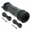 PXA921/03/P - CONN RCPT MALE 3POS NICKEL SCREW