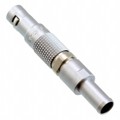 FGG.00.303.CLAD35Z - CONN PLUG MALE 3P GOLD SLDR CUP