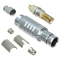 S20F1C-P03MJG0-500S - CONN PLUG MALE 3P GOLD SLDR CUP