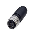 1521355 - CONN RCPT FMALE 4POS GOLD SCREW