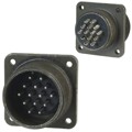 MS3102R-20-27P - CONN RCPT MALE 14P SILV SLDR CUP