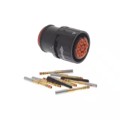 SJS831100 - CONN PLUG FMALE 8POS GOLD CRIMP