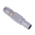 FGA.0B.306.CLAD31 - CONN PLUG MALE 6P GOLD SLDR CUP