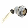 822BR04-213R001 - CONN RCPT FMALE 4POS GOLD SOLDER