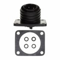 PX0941/04/P - CONN RCPT MALE 4POS NICKEL SCREW